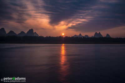 Sunrise, Yangshuo