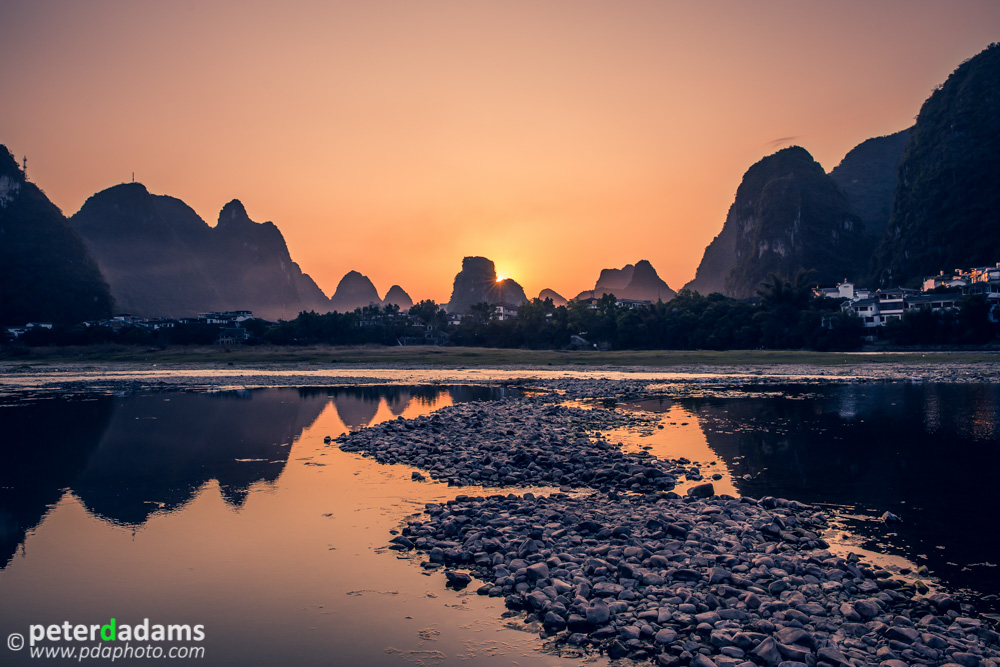 Sunset, Yangshuo