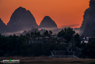 Sunset, Yangshuo