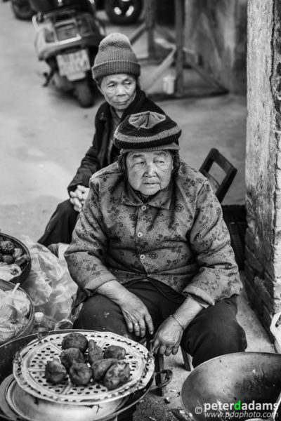 Street Food Vendor, near Yangshuo